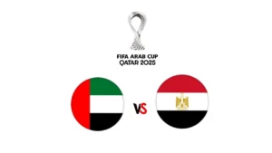 من هو معلق مباراة مصر والإمارات في كأس العرب 2025؟.. صراع الحسم على ملعب لوسيل